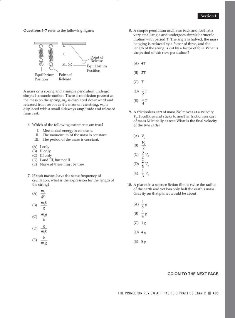 Extended Ebook Content For Cracking The AP Physics B Exam, 2013 Edition ...