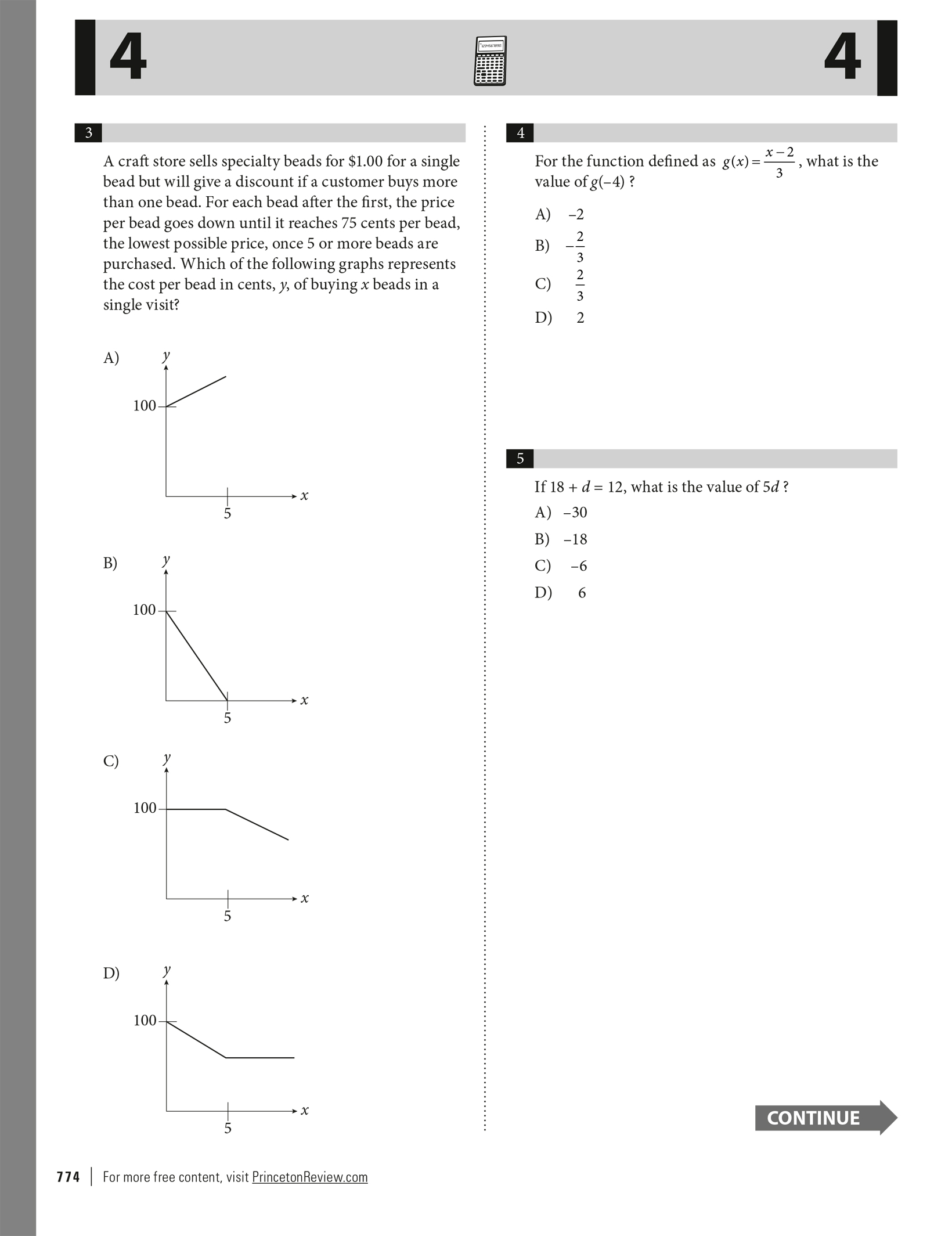 Extended Ebook Content For Princeton Review Sat Prep Practice Test