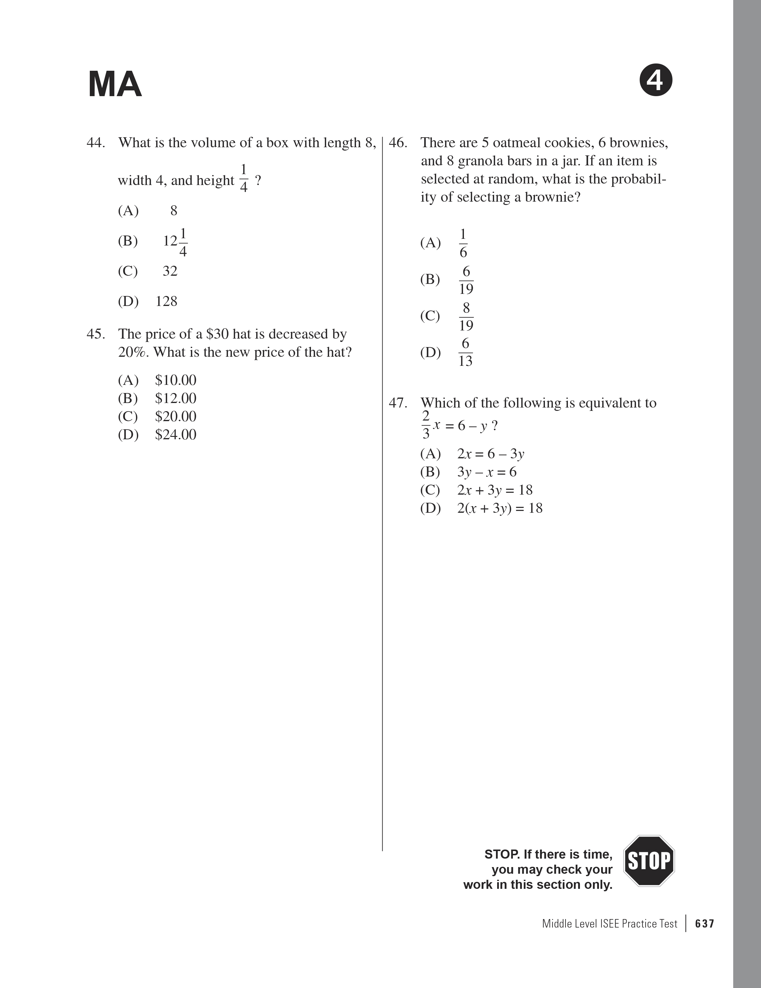 Isee essay rubric image