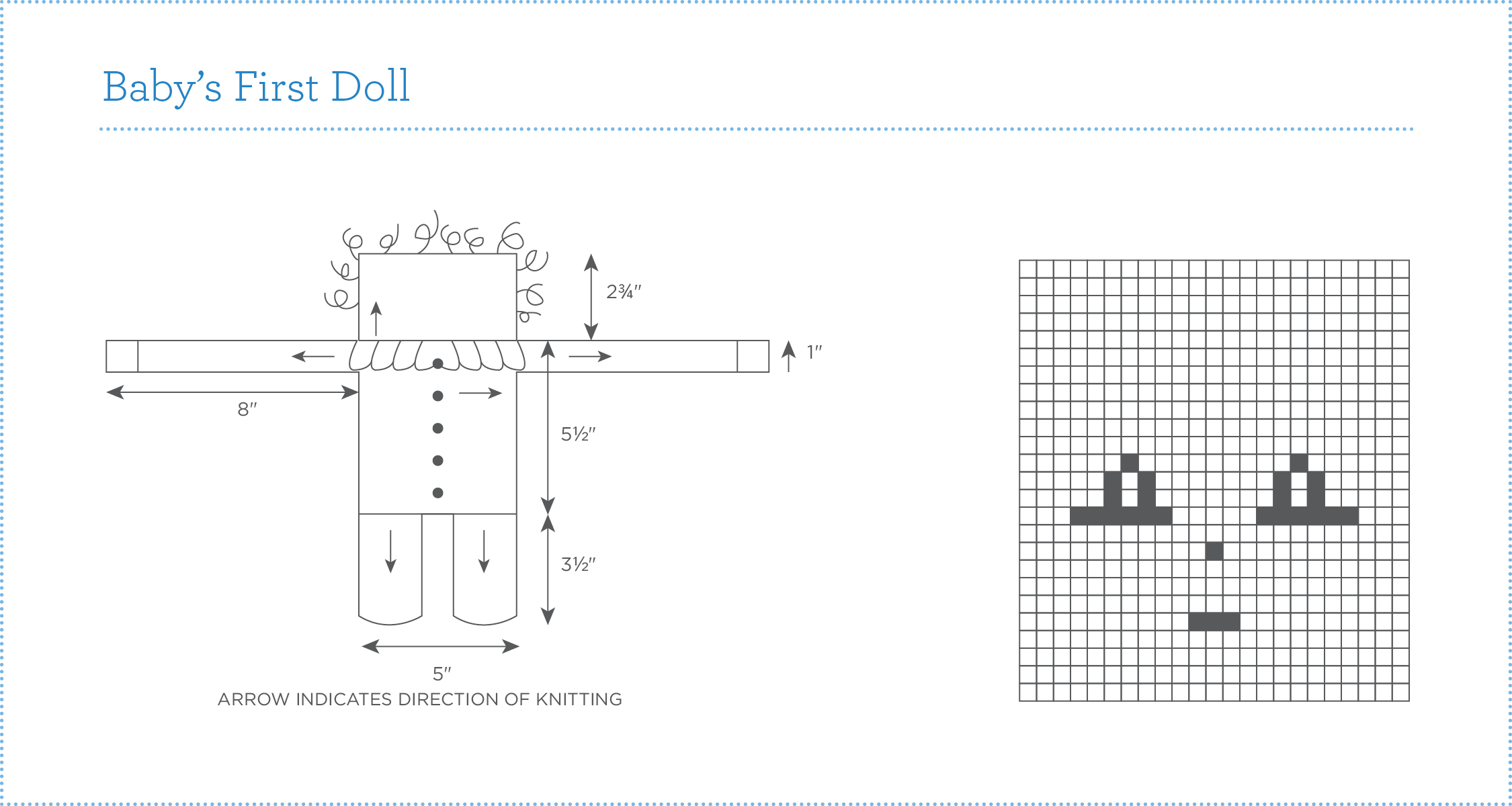 Extended ebook content for Warm Knits, Cool Gifts: Baby's First Doll
