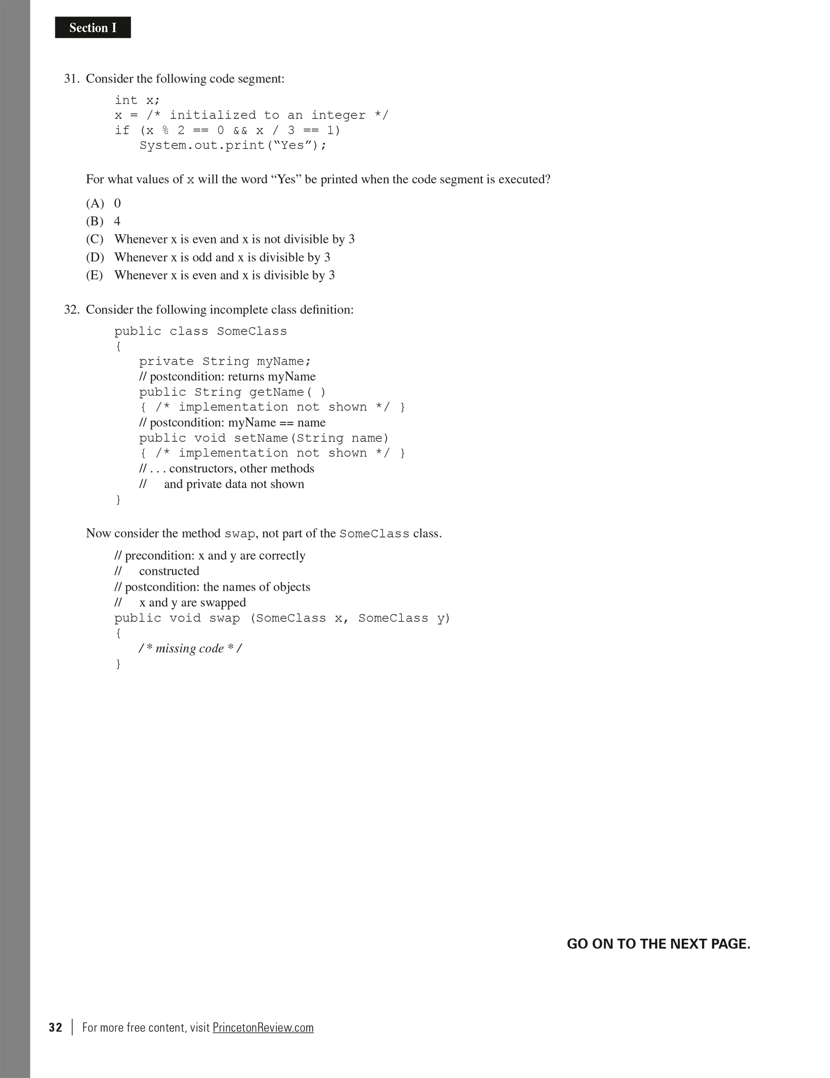 Extended ebook content for Cracking the AP Computer Science A Exam ...
