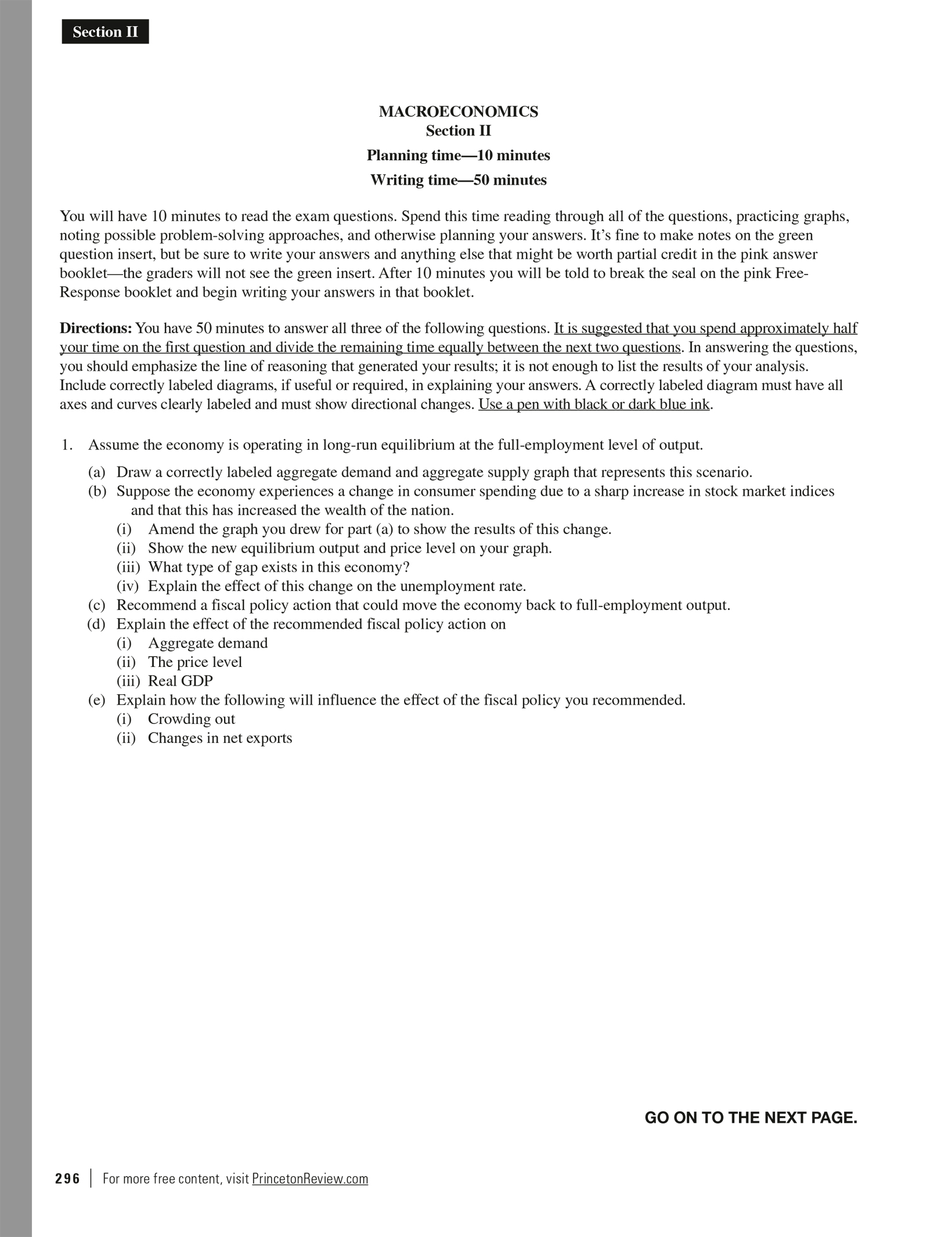 Extended ebook content for Cracking the AP Economics Micro & Macro ...