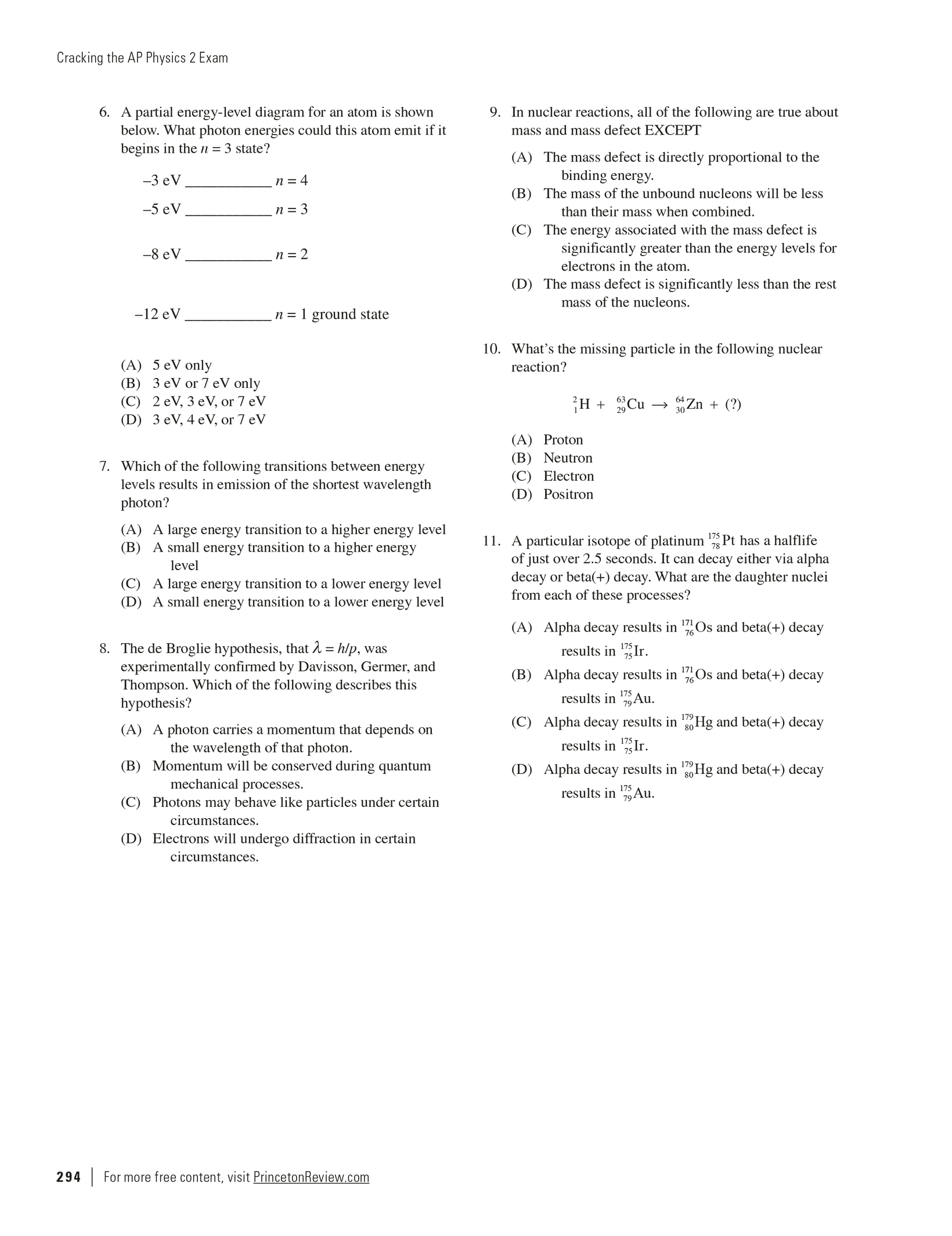 Extended ebook content for Cracking the AP Physics 2 Exam, 2020 Edition