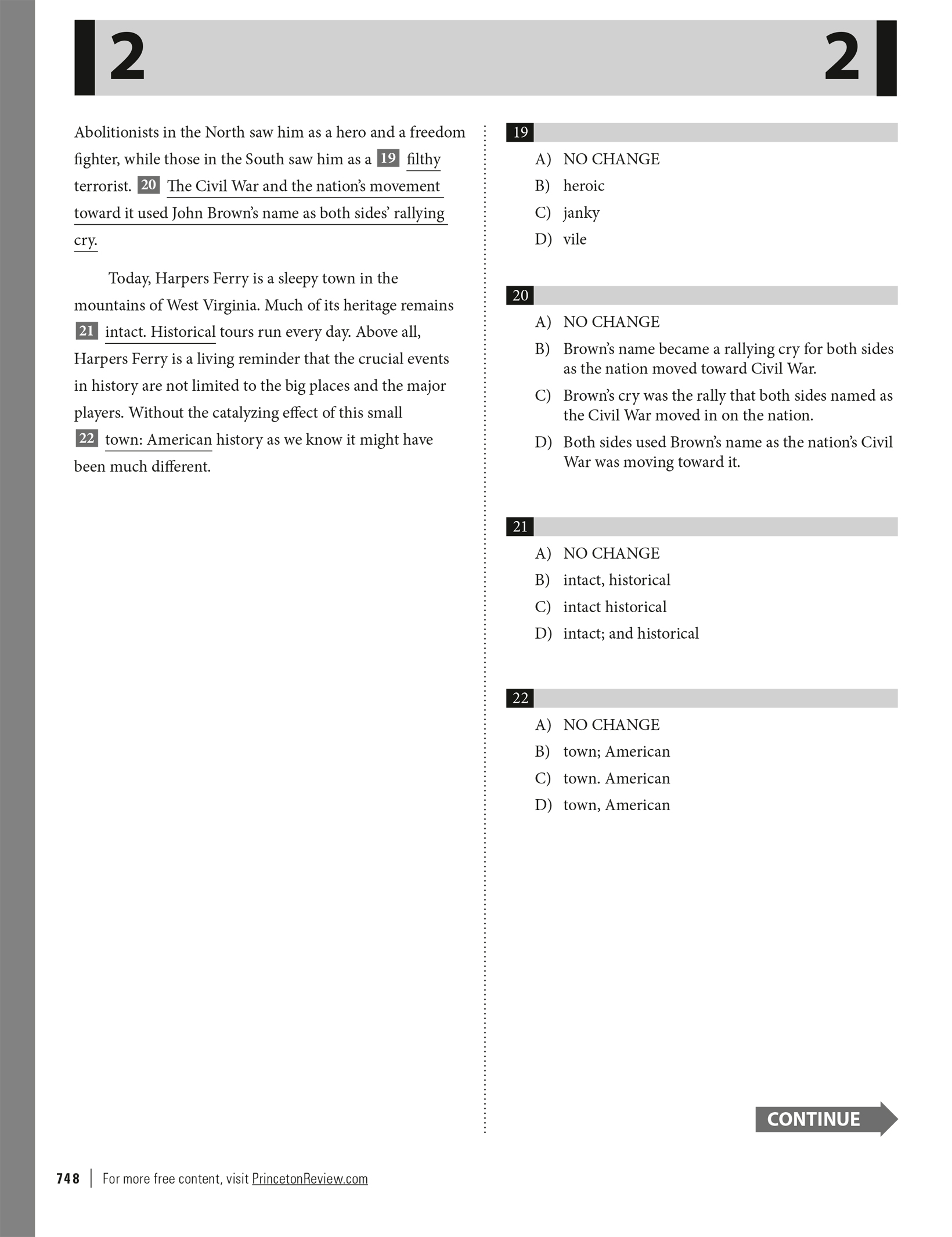 Extended ebook content for Princeton Review SAT Premium Prep, 2022 ...