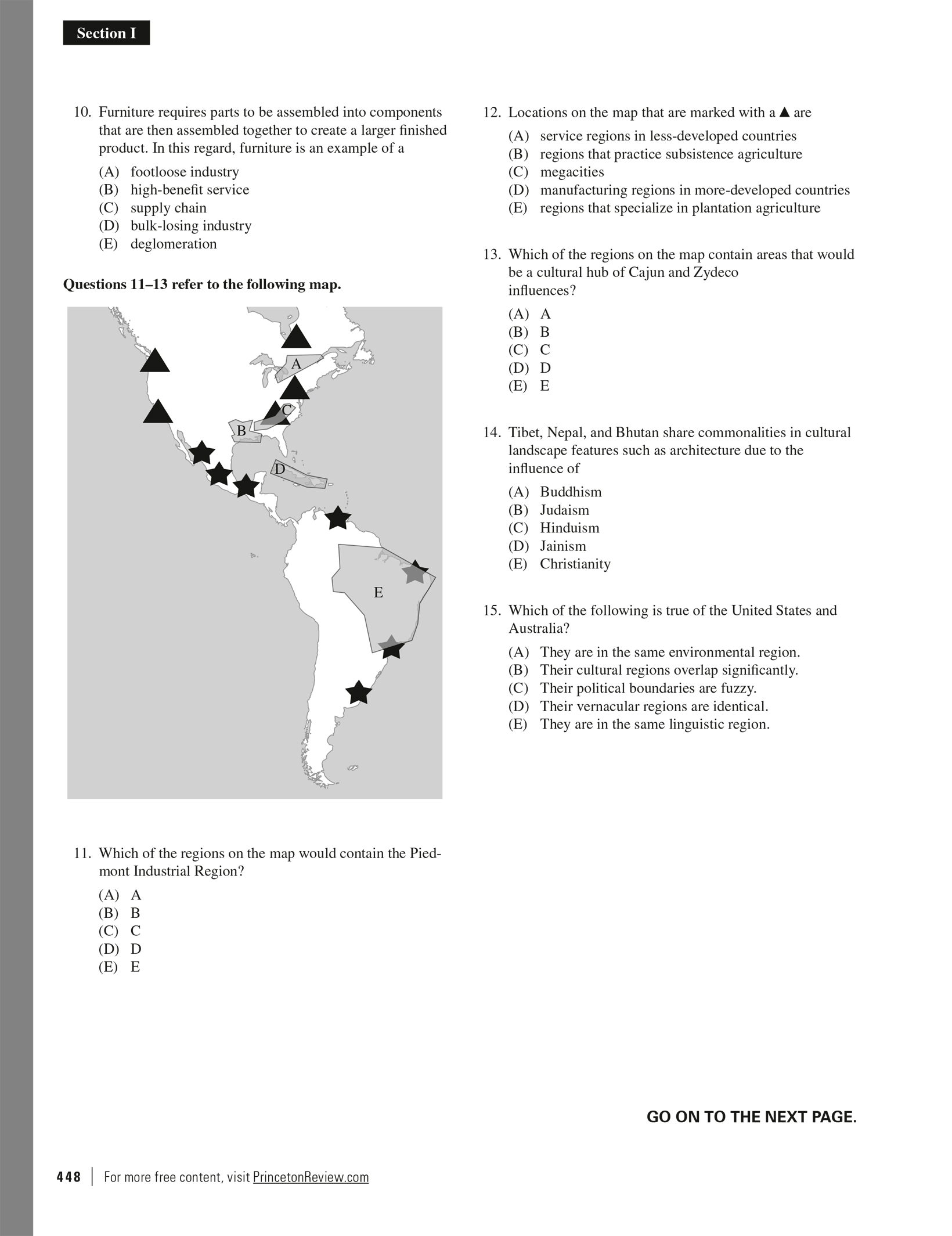 Extended Ebook Content For Princeton Review AP Human Geography Premium ...