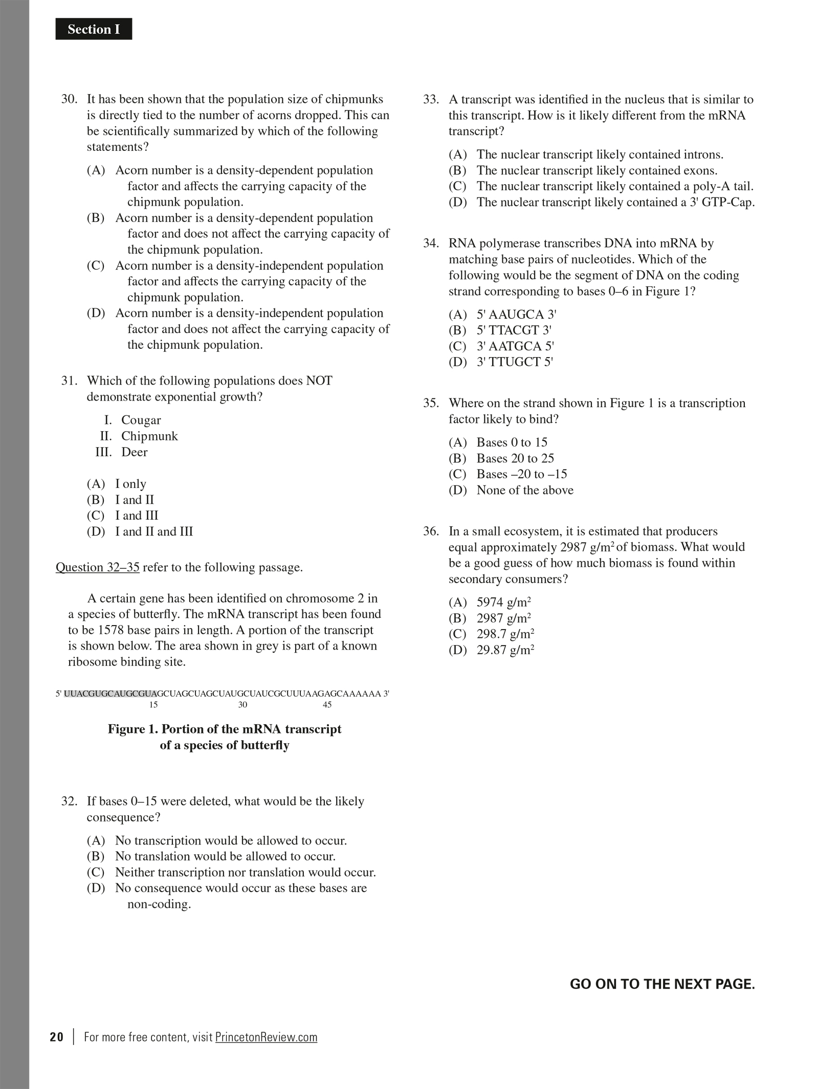 Extended ebook content for Princeton Review AP Biology Premium Prep