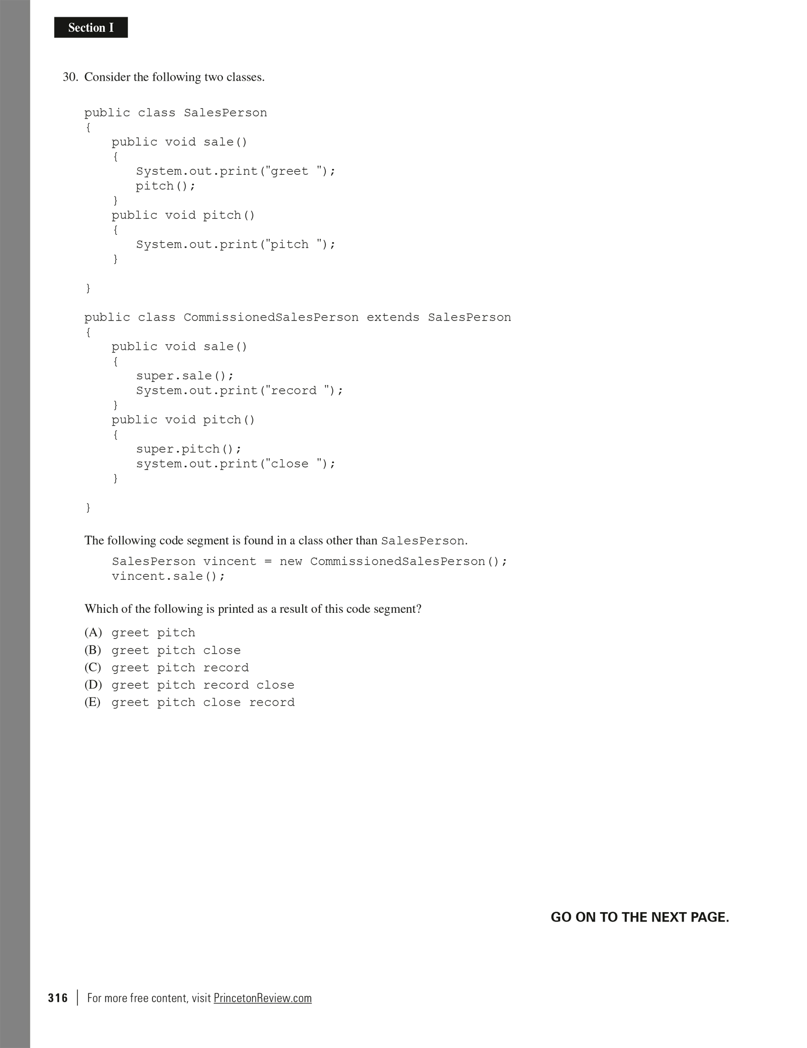 Extended ebook content for Princeton Review AP Computer Science A Prep ...