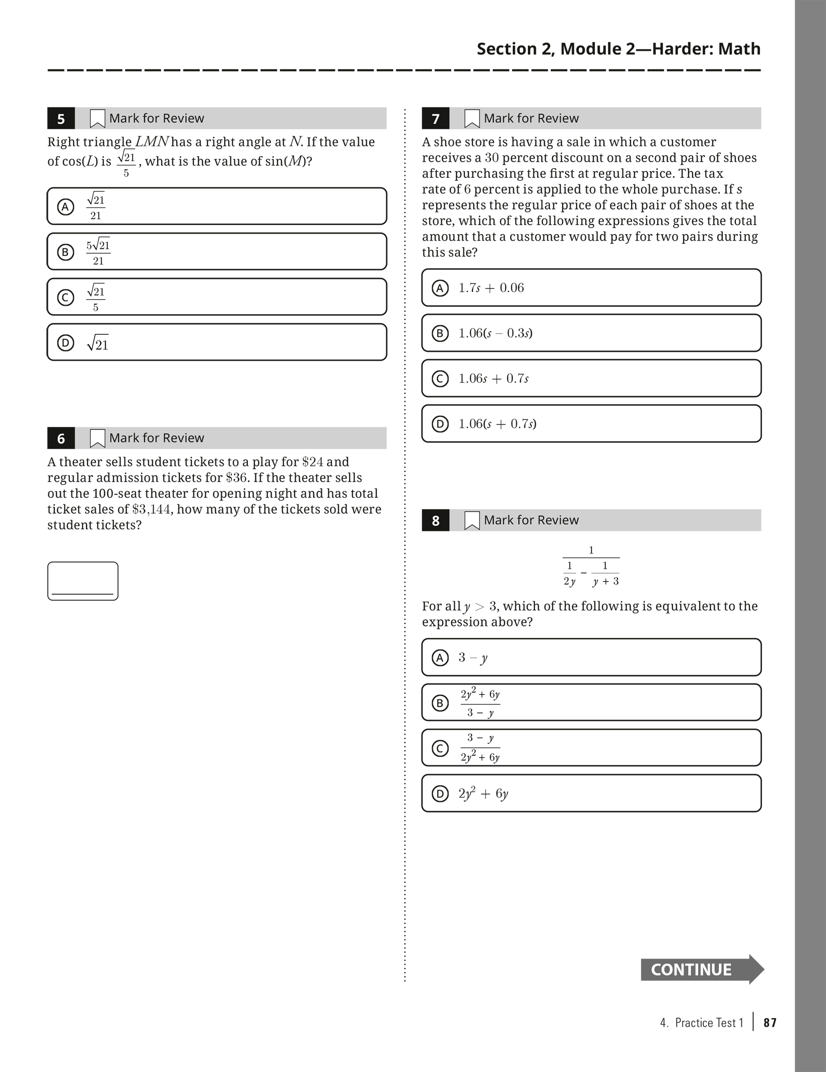 Extended ebook content for Princeton Review PSAT/NMSQT Prep, 20232024