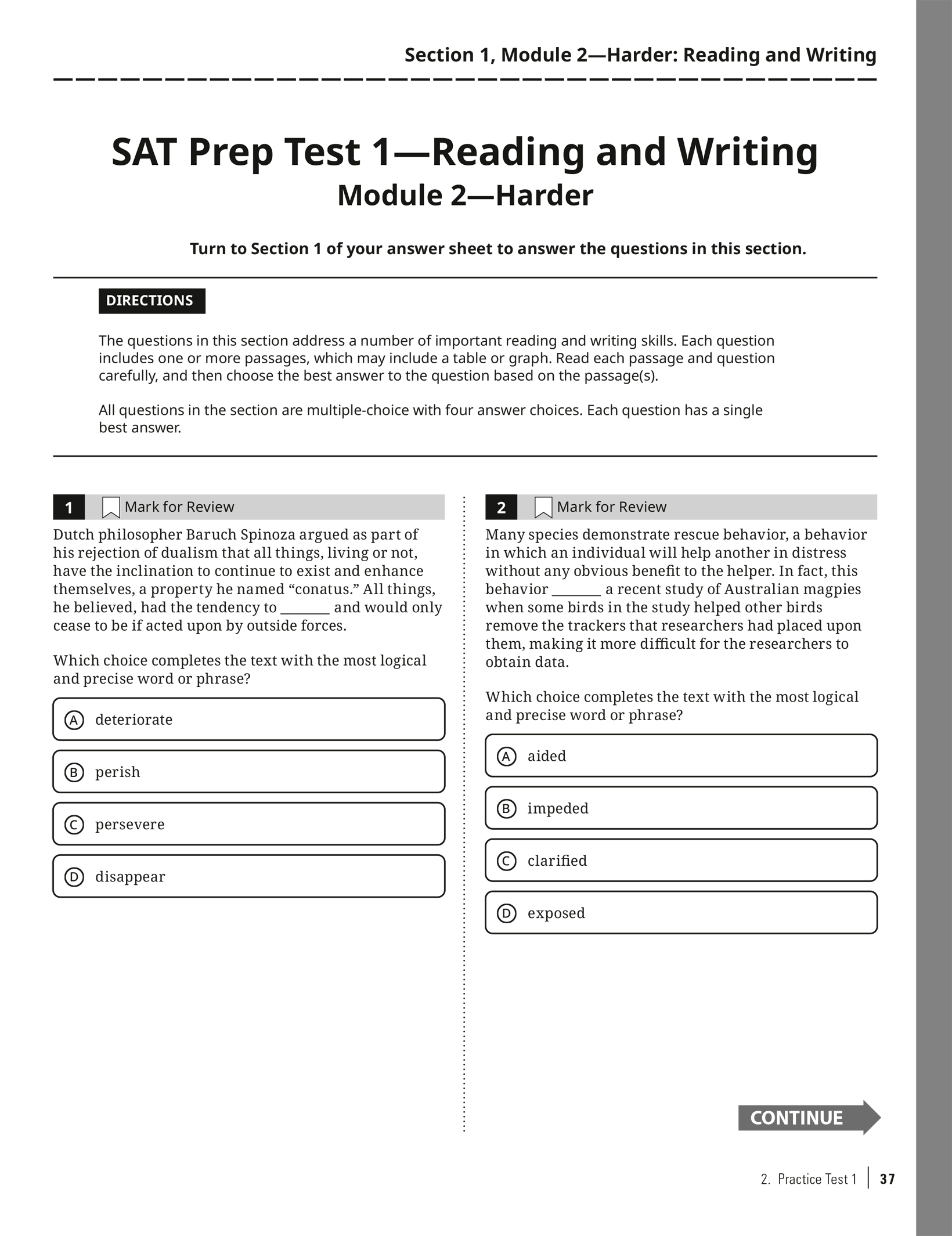 Extended ebook content for Princeton Review Digital SAT Premium Prep