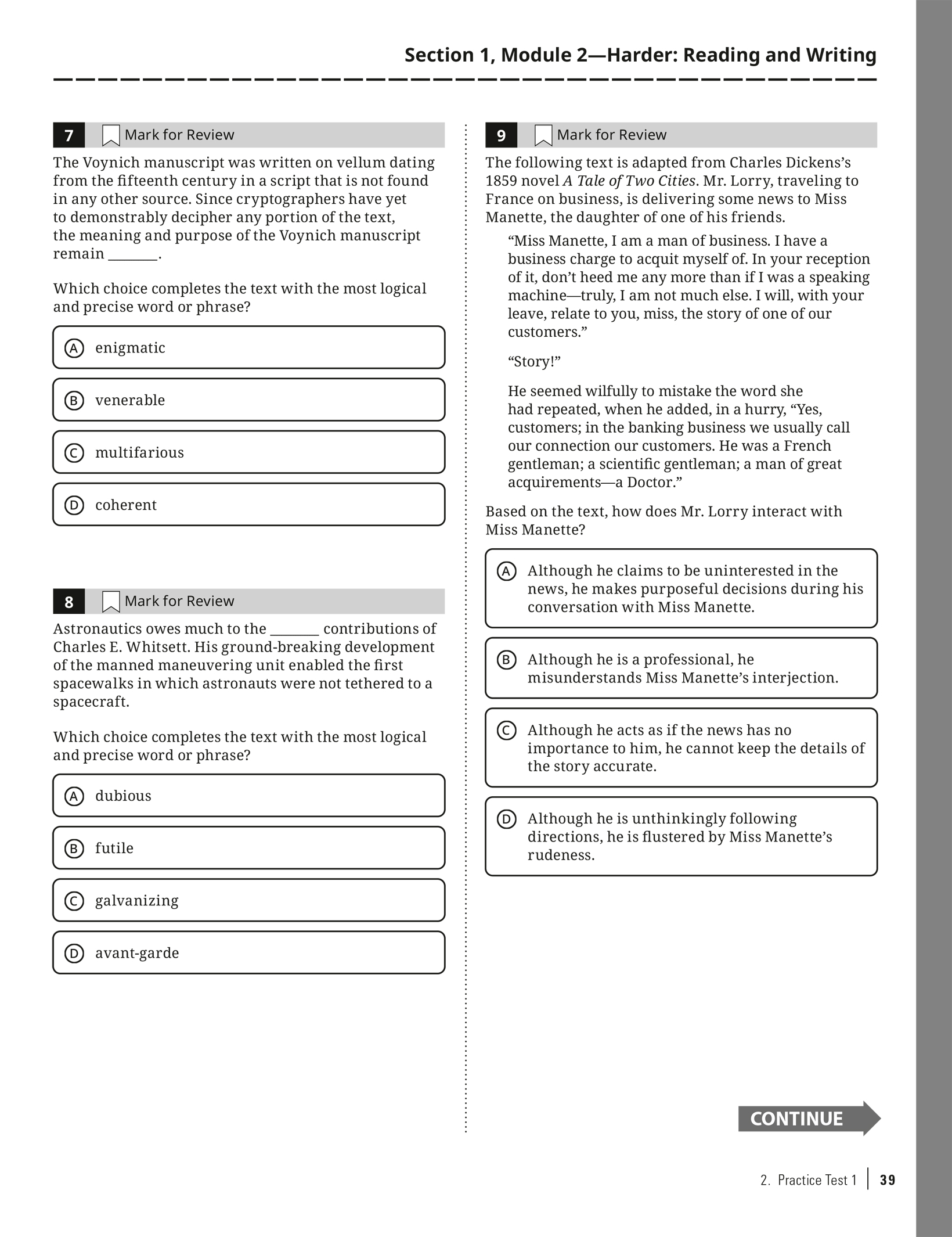 Extended ebook content for Princeton Review Digital SAT Premium Prep