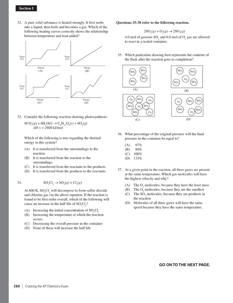 Extended ebook content for Cracking the AP Chemistry Exam, 2015 Edition ...