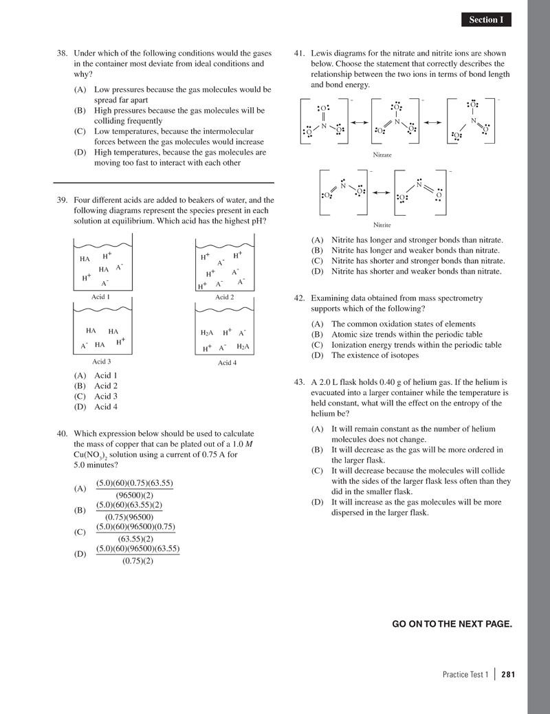 Extended ebook content for Cracking the AP Chemistry Exam, 2015 Edition ...