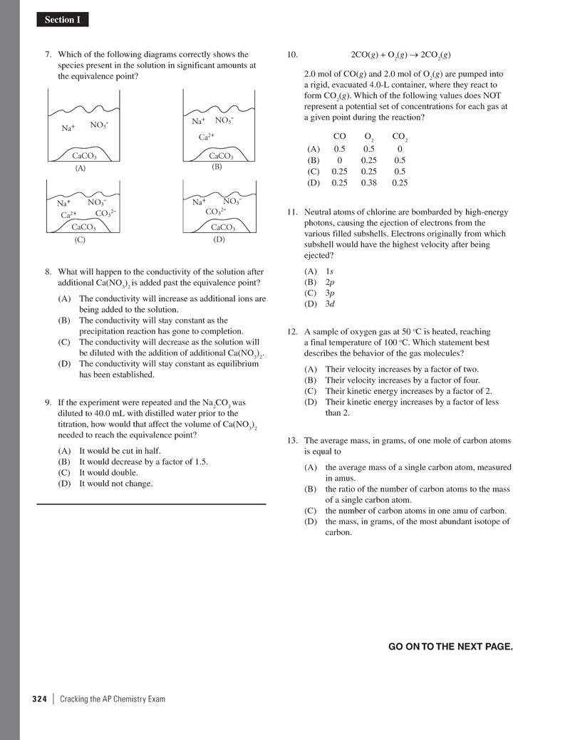 Extended ebook content for Cracking the AP Chemistry Exam, 2015 Edition ...