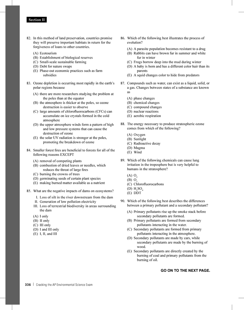 Extended Ebook Content For Cracking The AP Environmental Science Exam ...