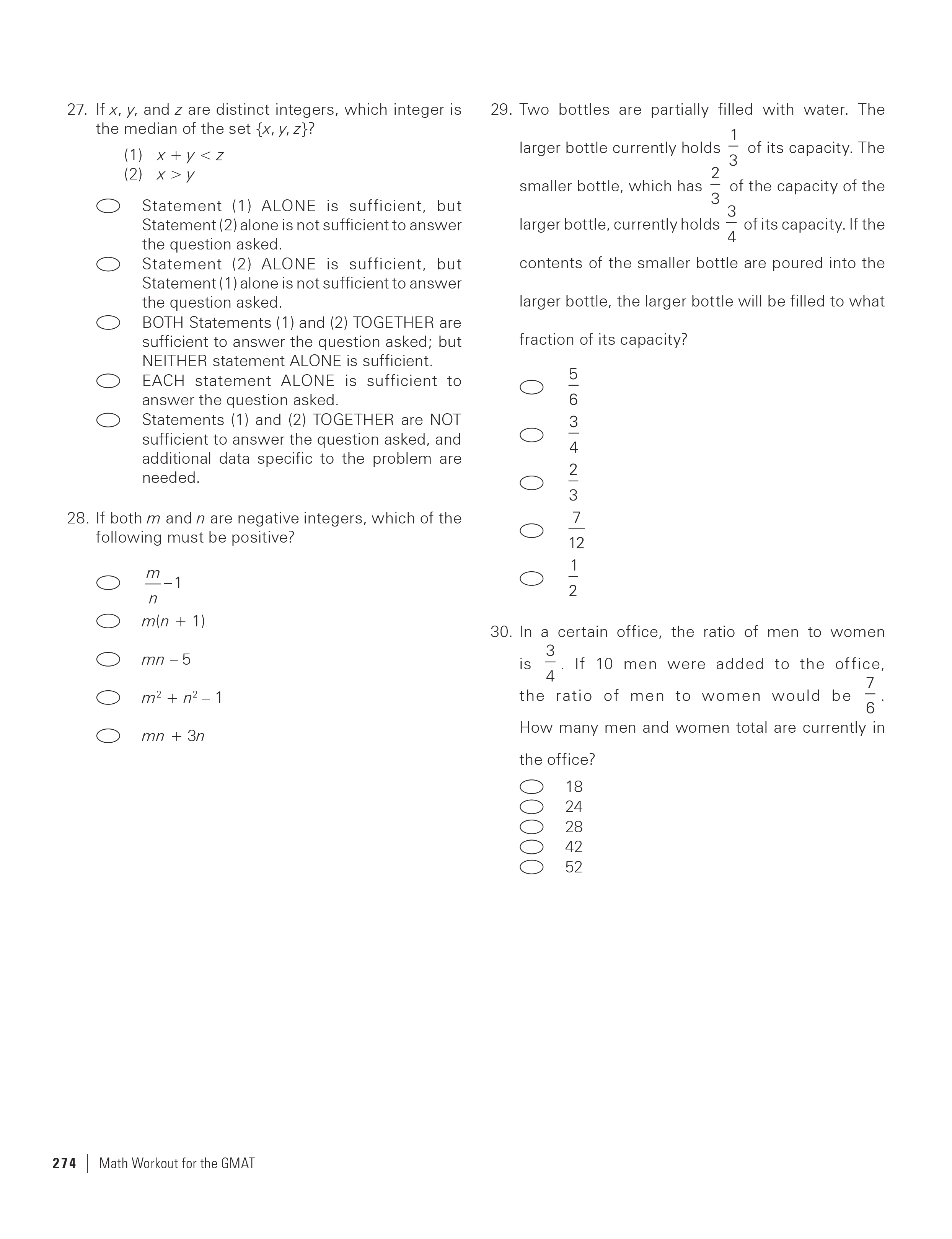 Extended ebook content for Math Workout for the GMAT, 5th Edition ...