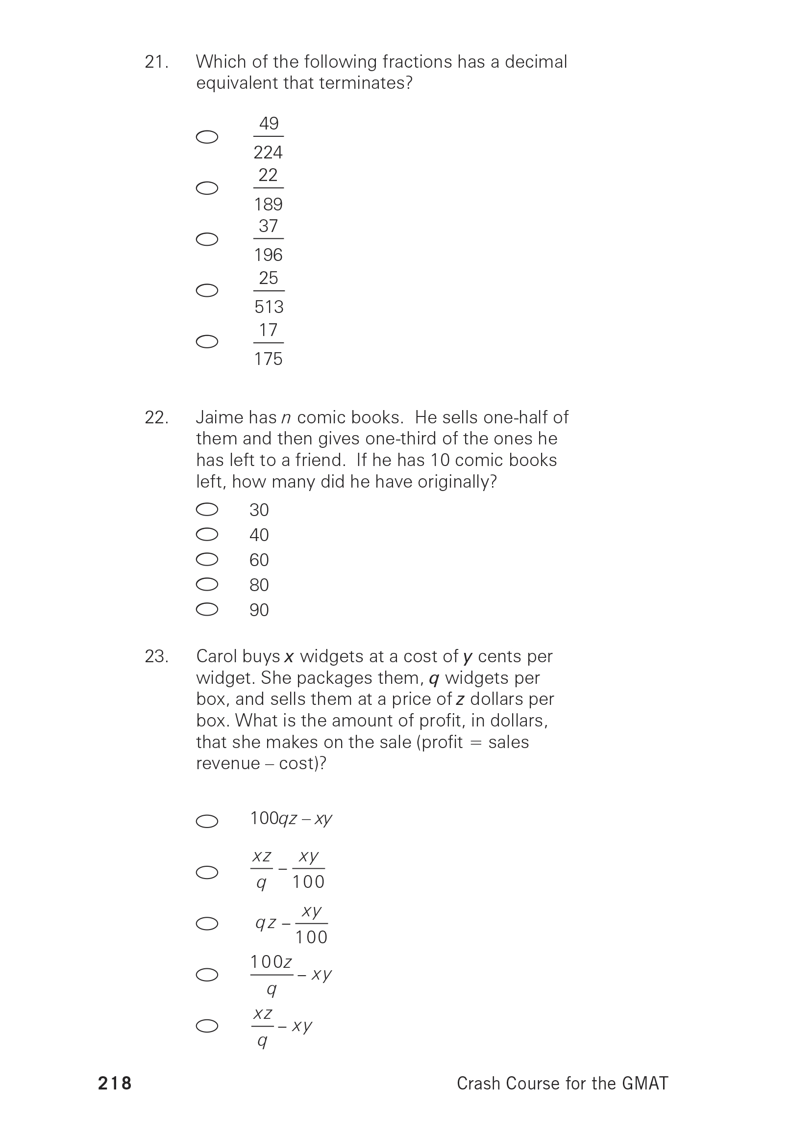 Extended ebook content for Crash Course for the GMAT, 4th Edition ...