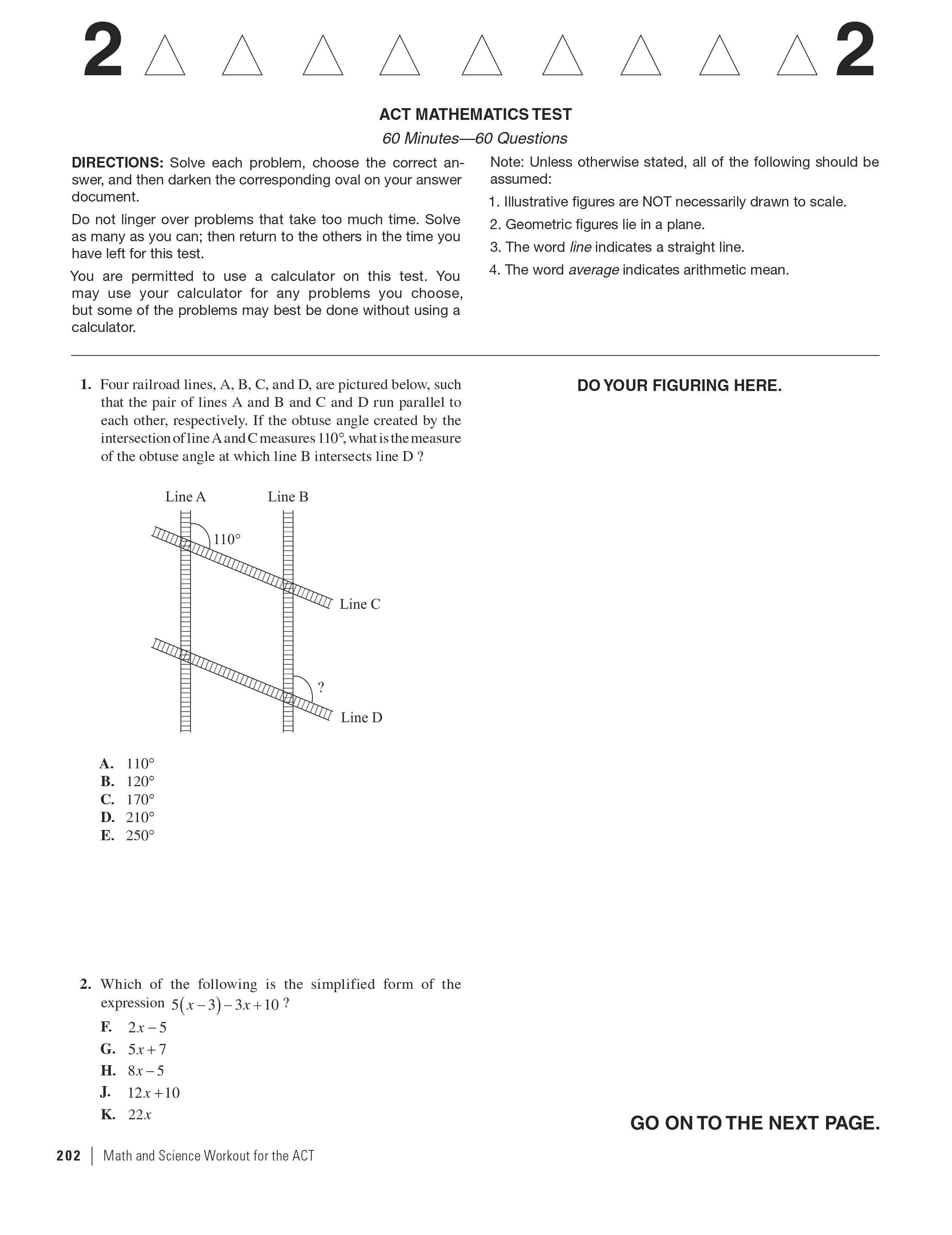 Valid ACT-Math Test Discount