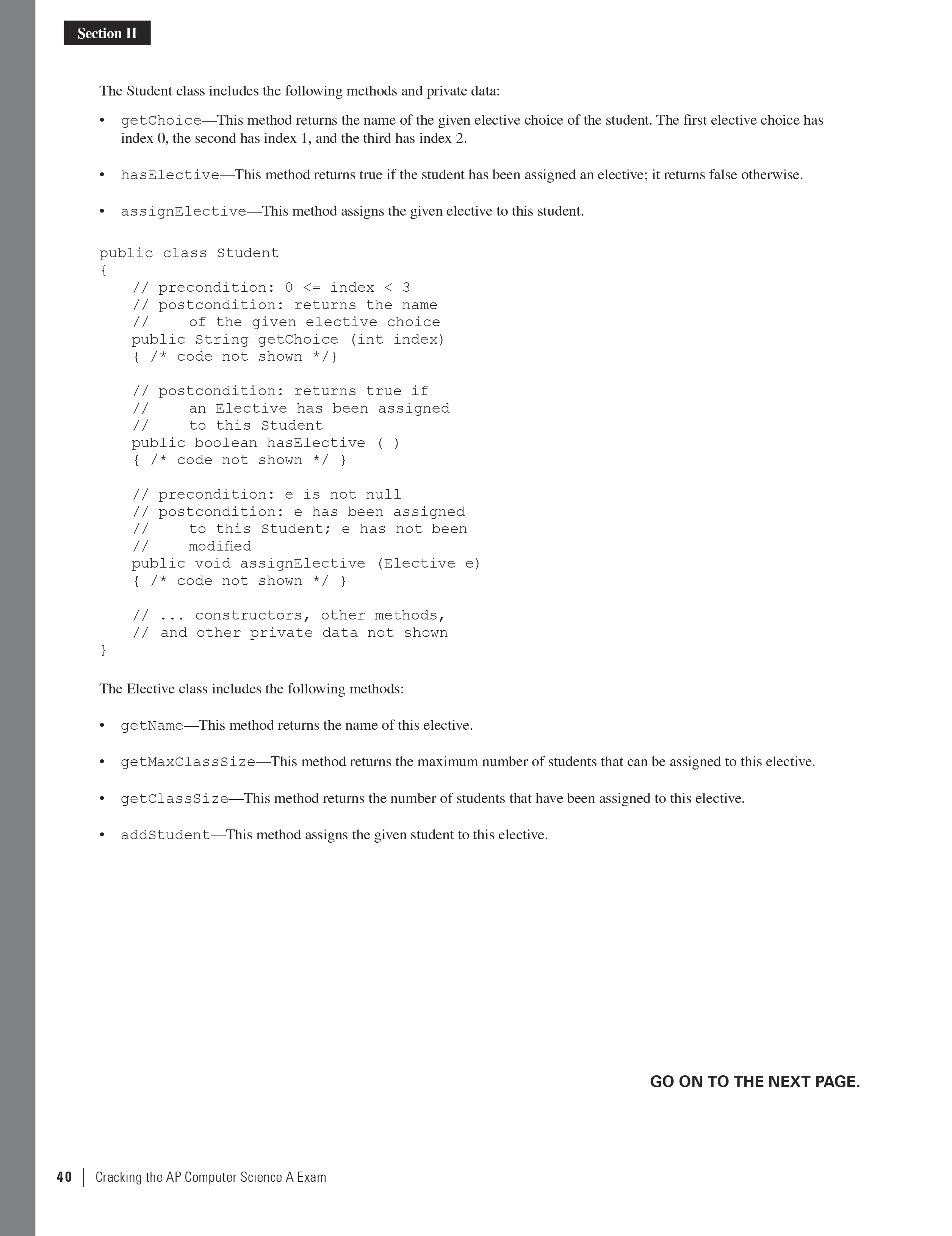 Extended ebook content for Cracking the AP Computer Science A Exam ...