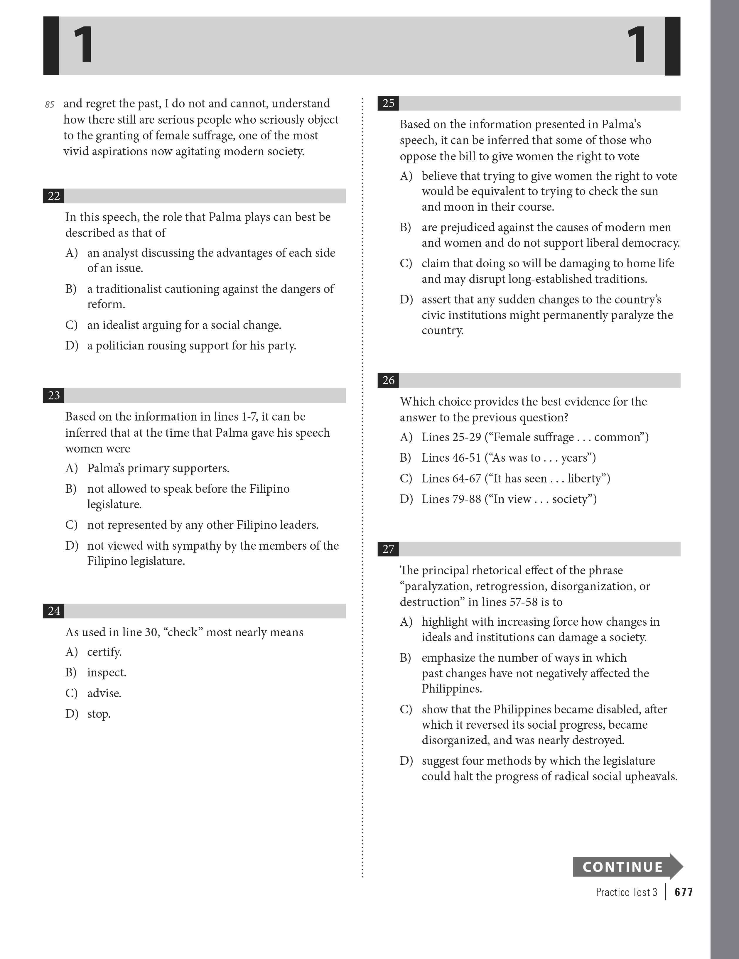 Extended ebook content for Cracking the SAT with 6 Practice Tests ...