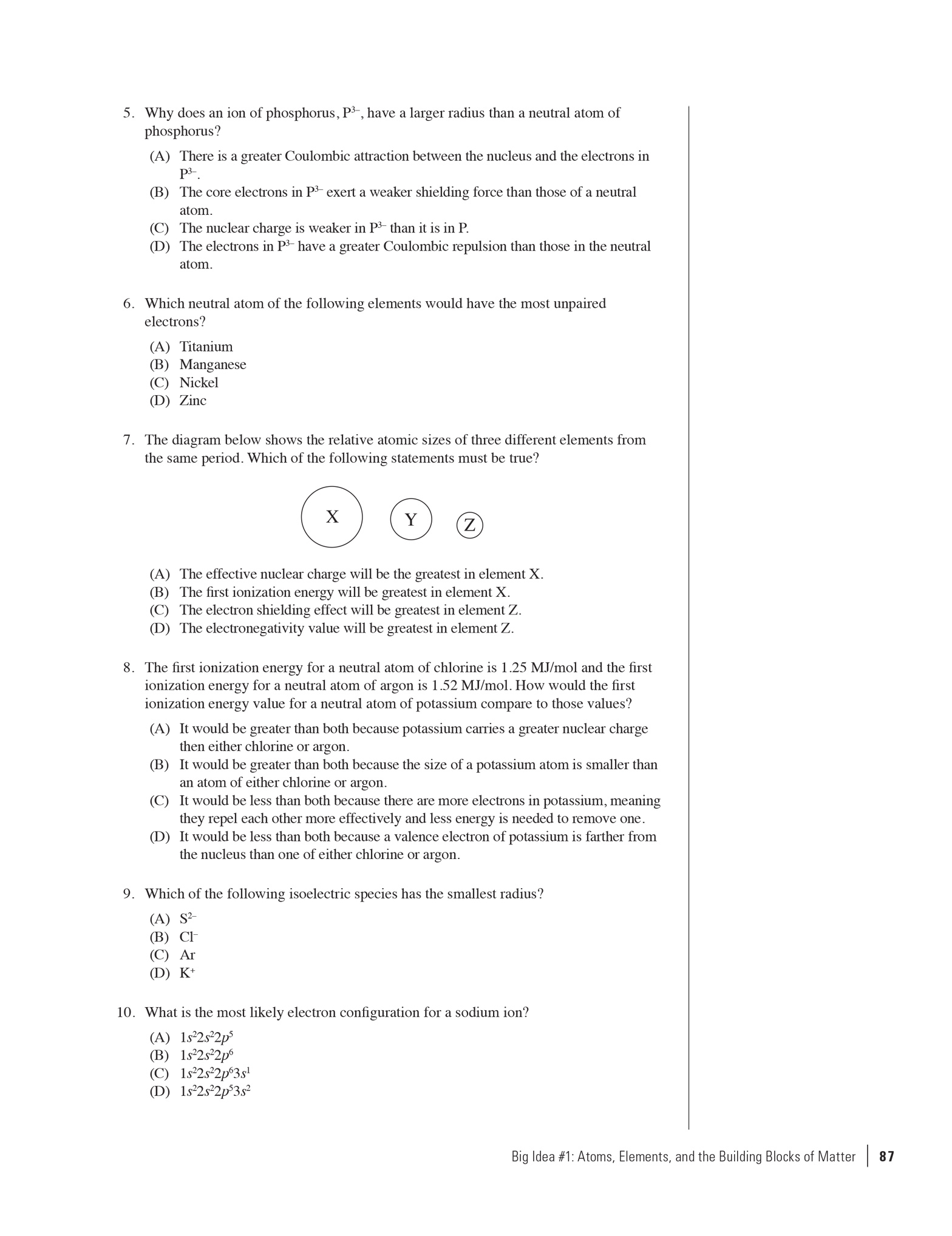 Extended ebook content for Cracking the AP Chemistry Exam, 2018 Edition ...