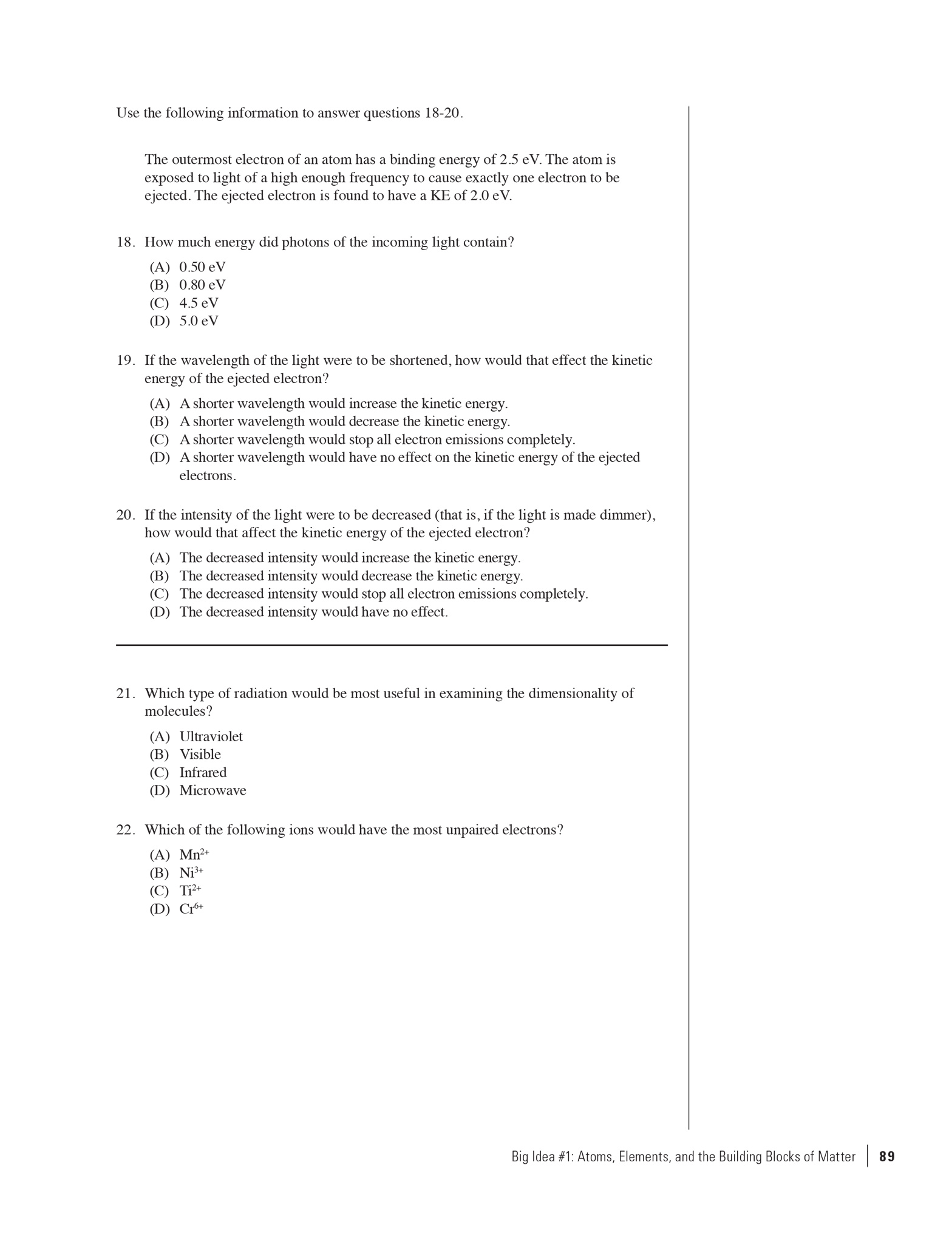 Extended ebook content for Cracking the AP Chemistry Exam, 2018 Edition ...