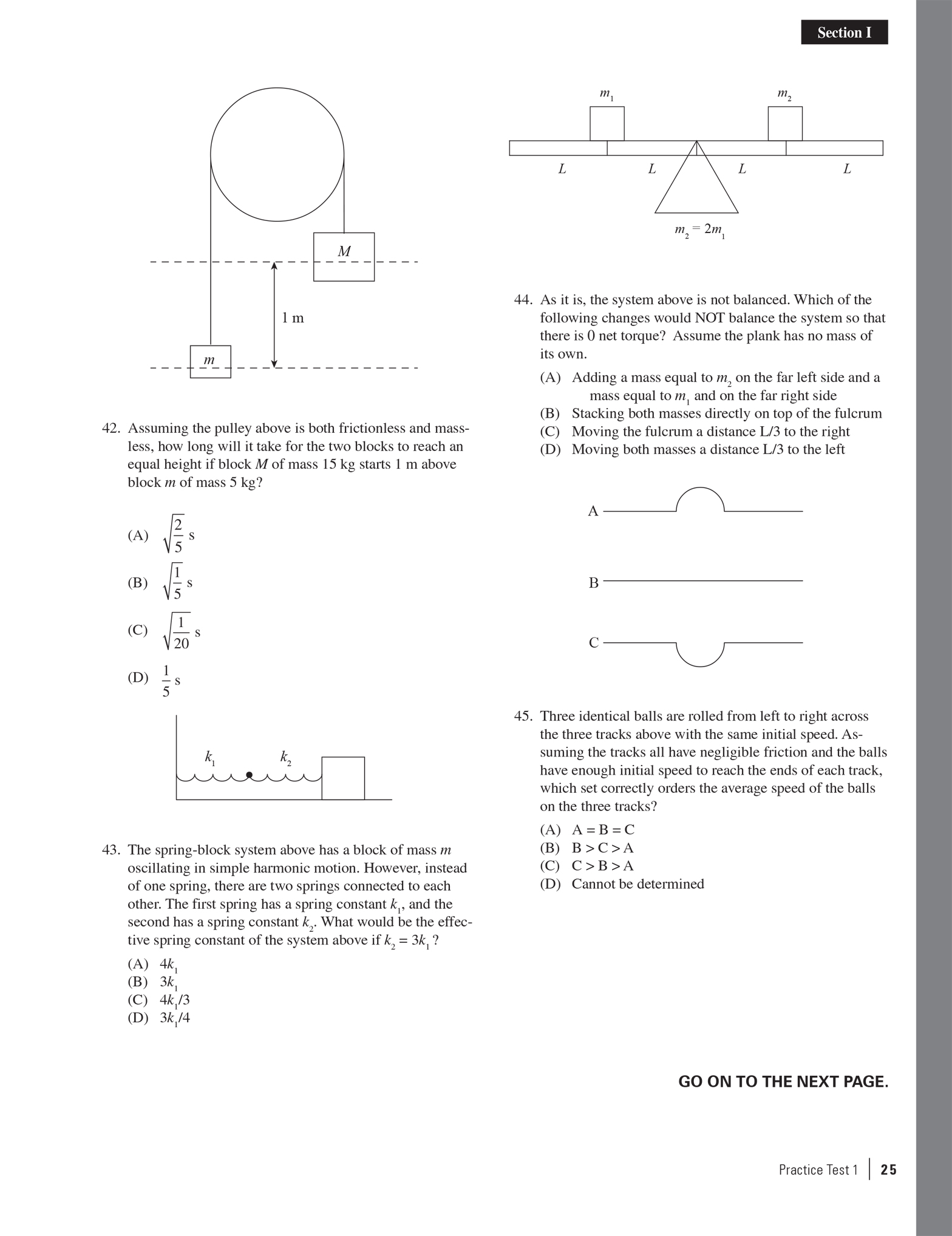 Extended ebook content for Cracking the AP Physics 1 Exam, Premium 2018 ...