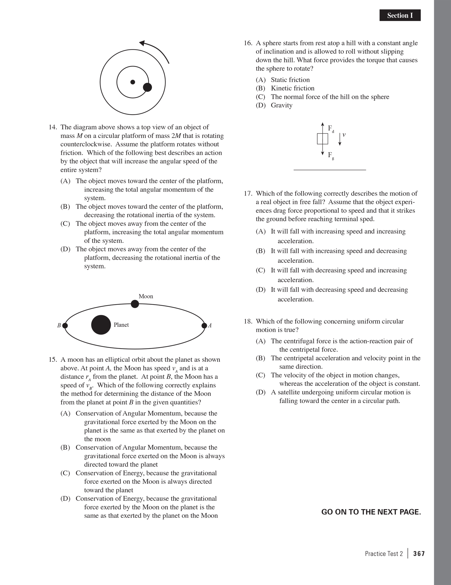 Extended ebook content for Cracking the AP Physics 1 Exam, Premium 2018 ...