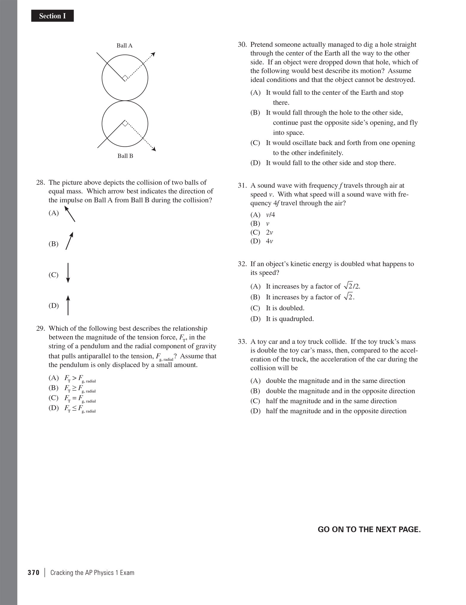 Extended ebook content for Cracking the AP Physics 1 Exam, Premium 2018 ...