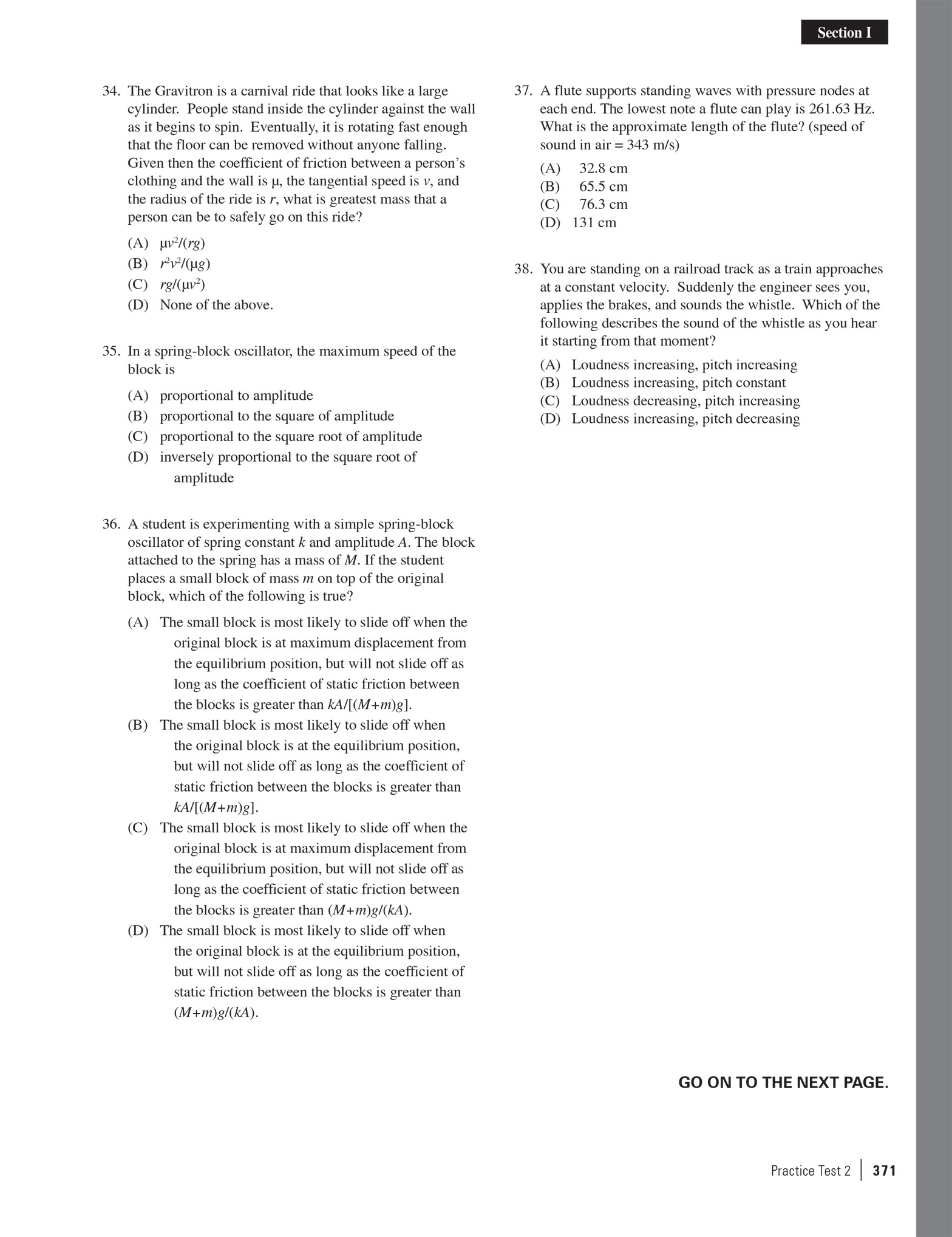Extended ebook content for Cracking the AP Physics 1 Exam, Premium 2018 ...