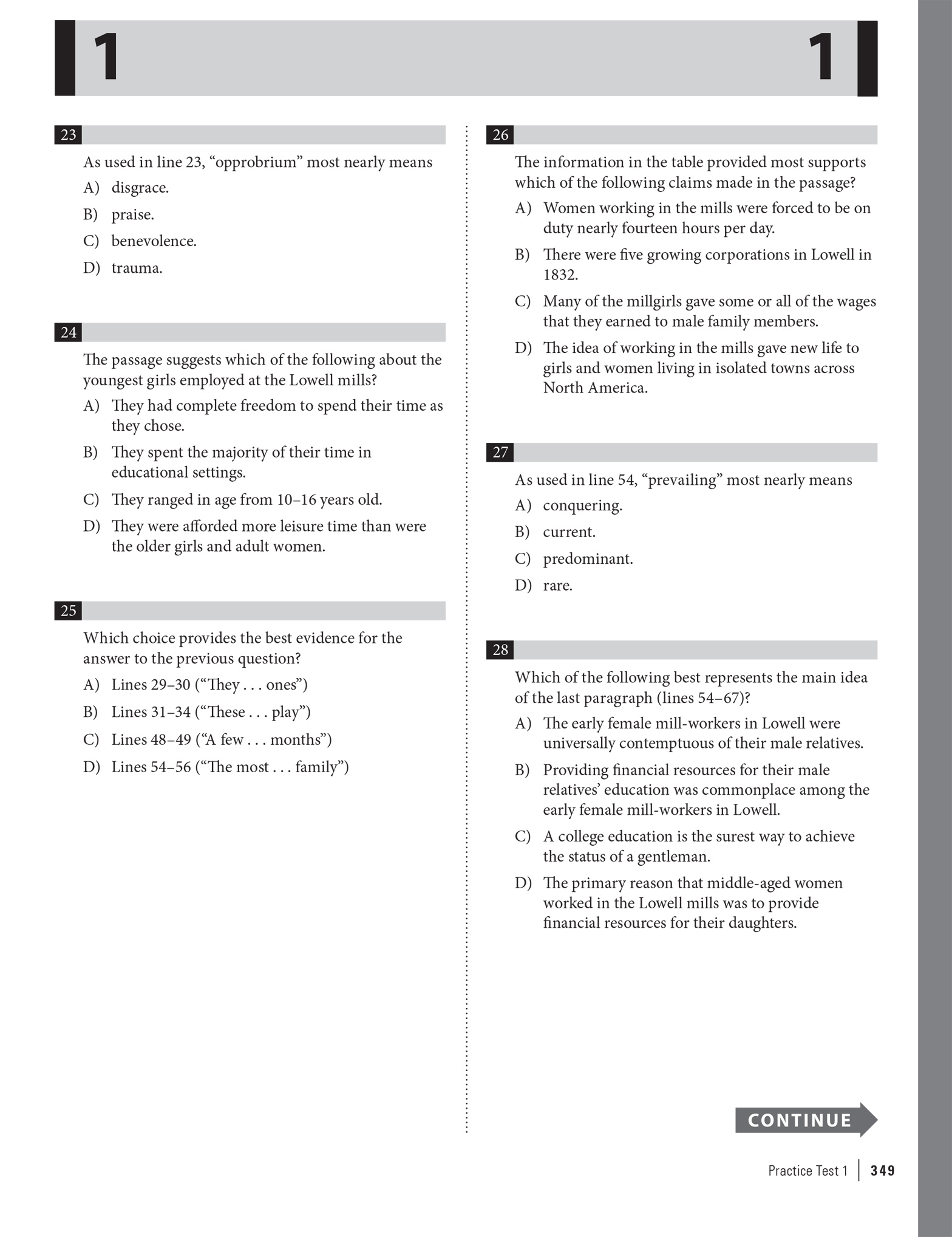 Extended ebook content for Cracking the PSAT/NMSQT with 2 Practice ...