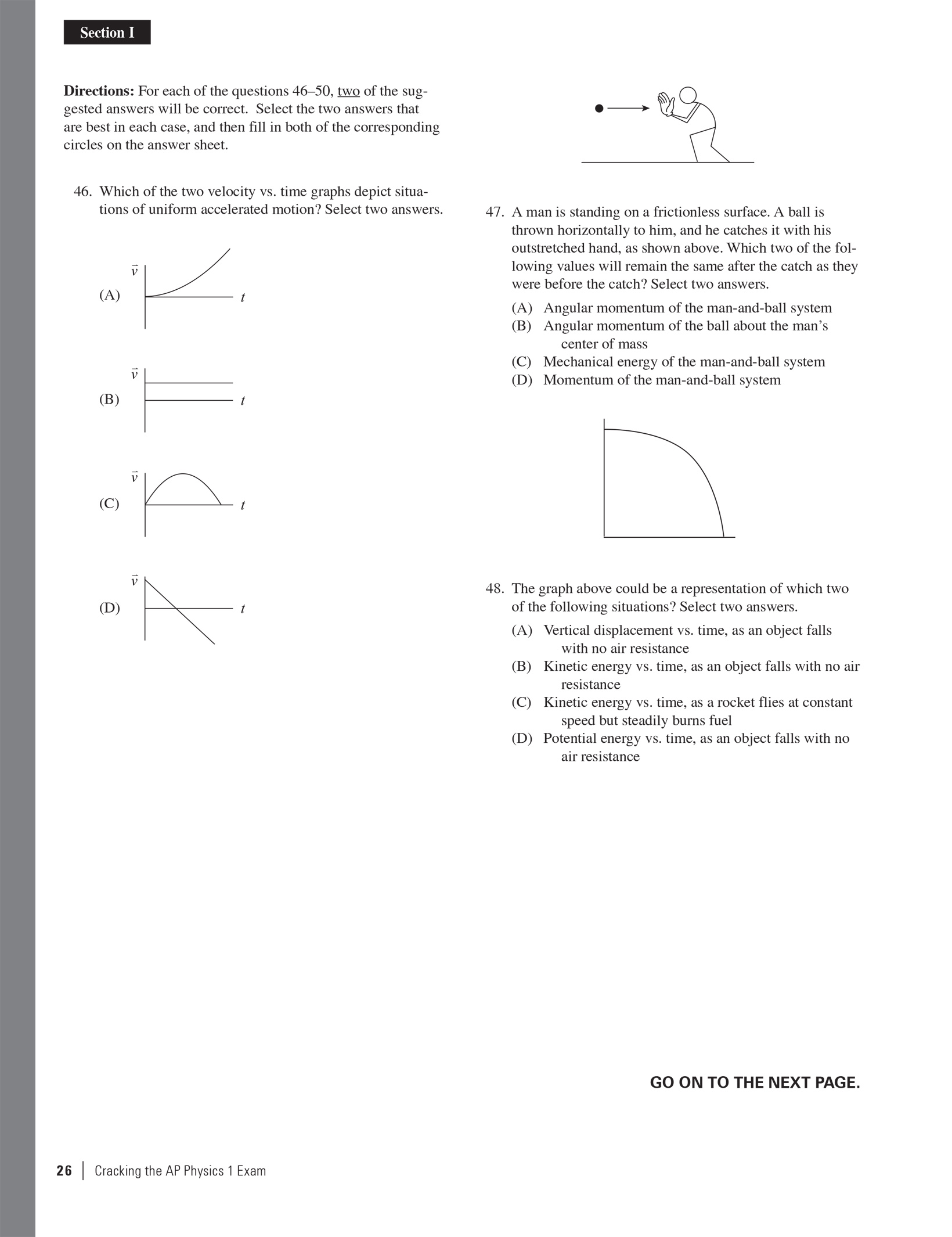 Extended ebook content for Cracking the AP Physics 1 Exam 2019, Premium ...