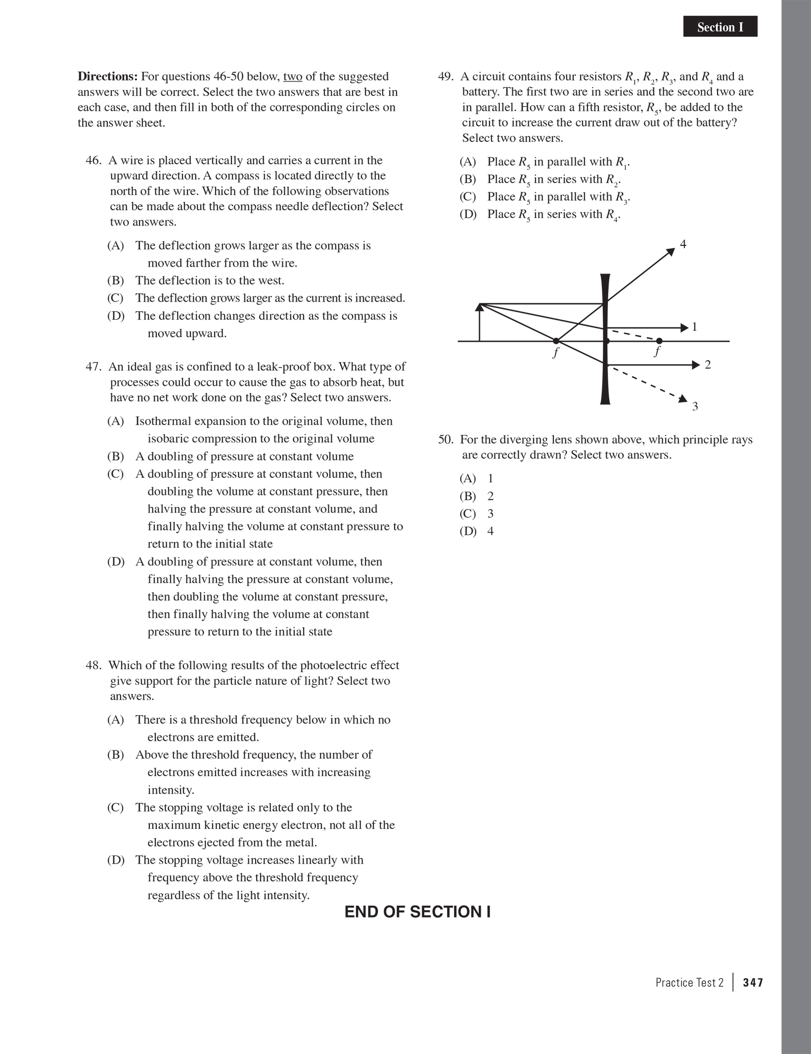 Extended ebook content for Cracking the AP Physics 2 Exam, 2019 Edition